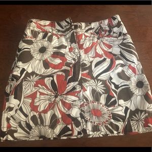 Floral print skirt from LOFT